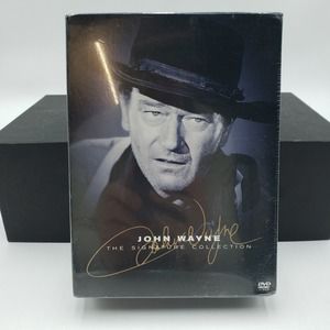 John Wayne Signature Collection 4 Disc DVD Box Set Rio Bravo Stagecoach Cowboys